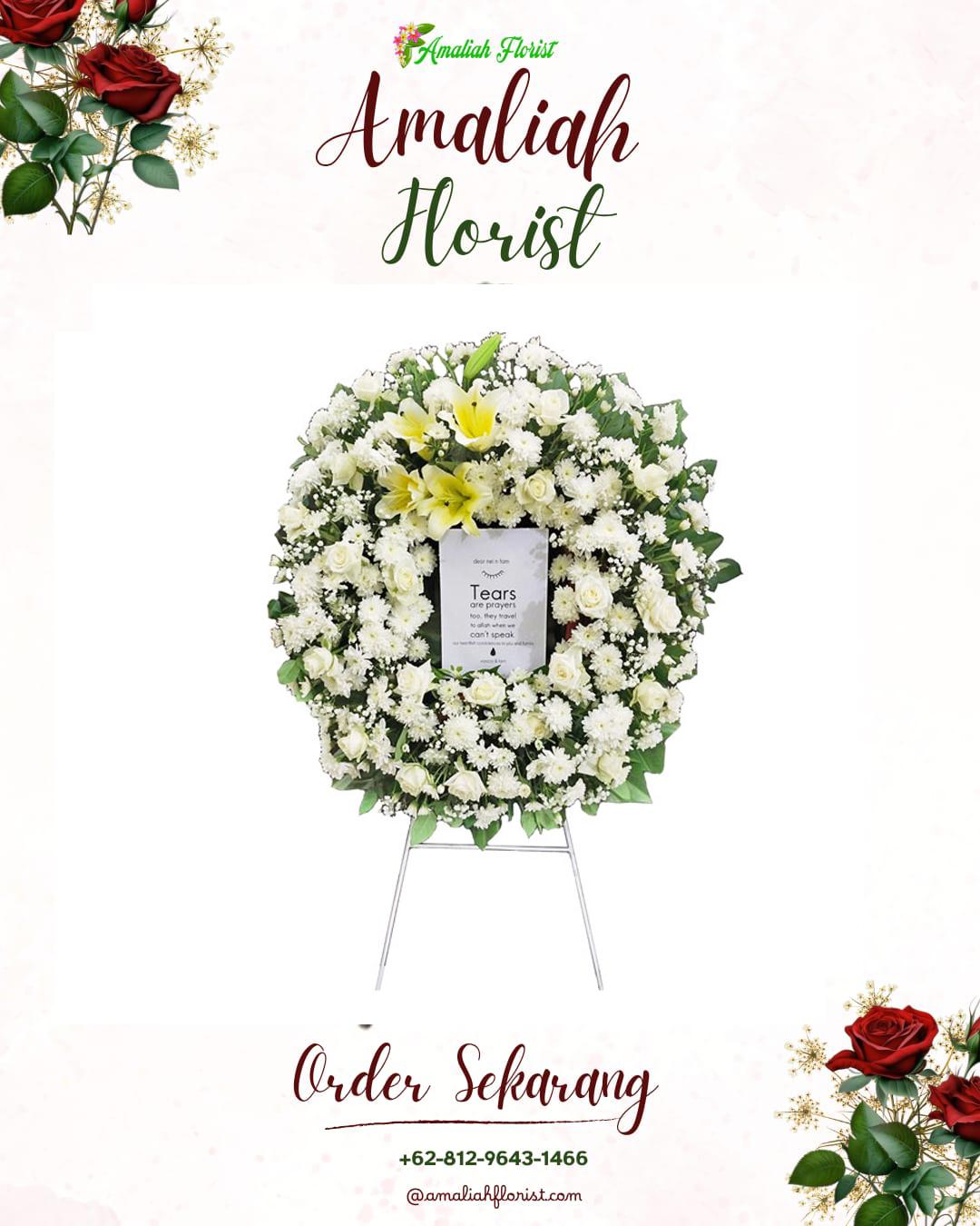 Krans Bunga Duka Buton Utara